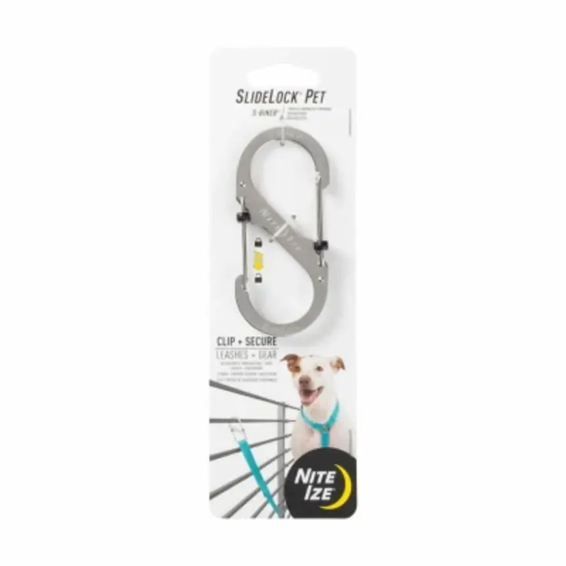 SlideLock Pet S-Biner Tether Clip
