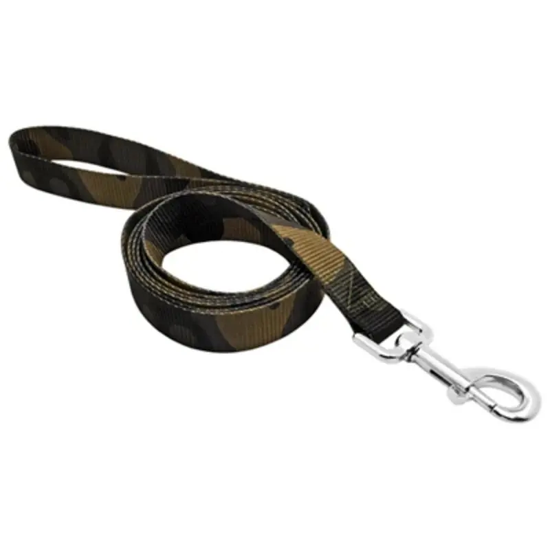 Pet Expert Camouflage Dog Leash, 1 Inch by 6 Feet Durable Nylon