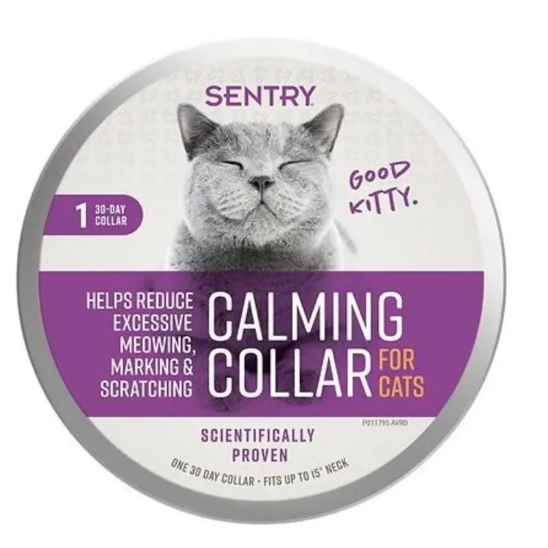 Calming Collar for Cats and Kittens with 30-Day Continuous Pheromone Release