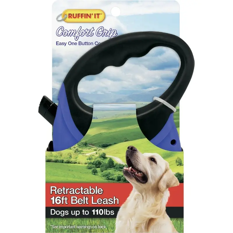 Retractable Pet Leash for Dogs Up to 110 Pounds, 16 Feet Length