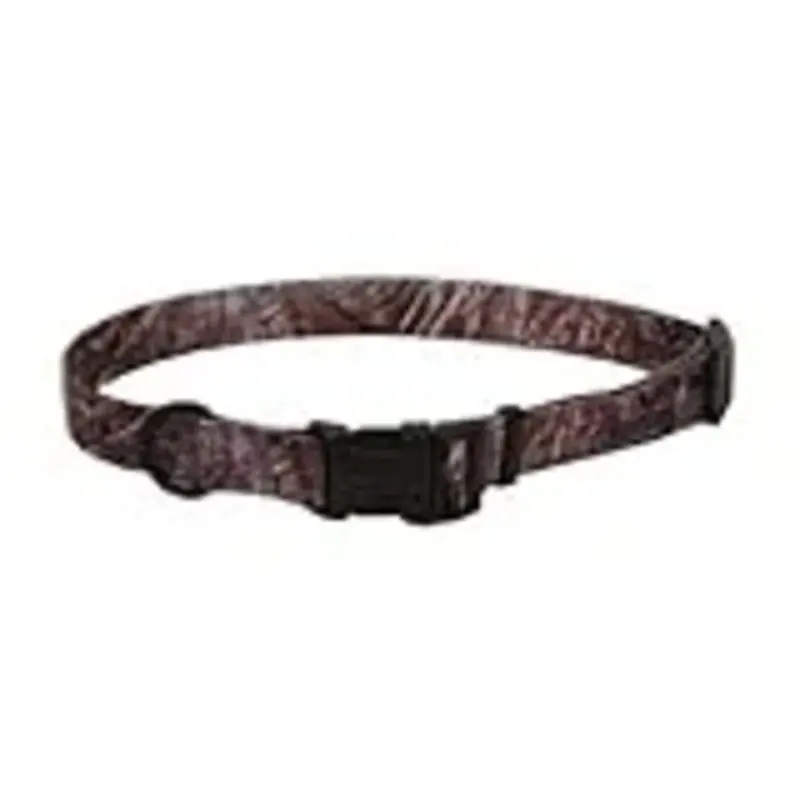 Dog Collar in Tree Camouflage Pattern, 1 Inch Wide by 18 Inches Long