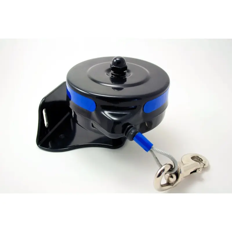 Medium Retractable Dog Tie Out with Ground Stake for Secure Outdoor Use