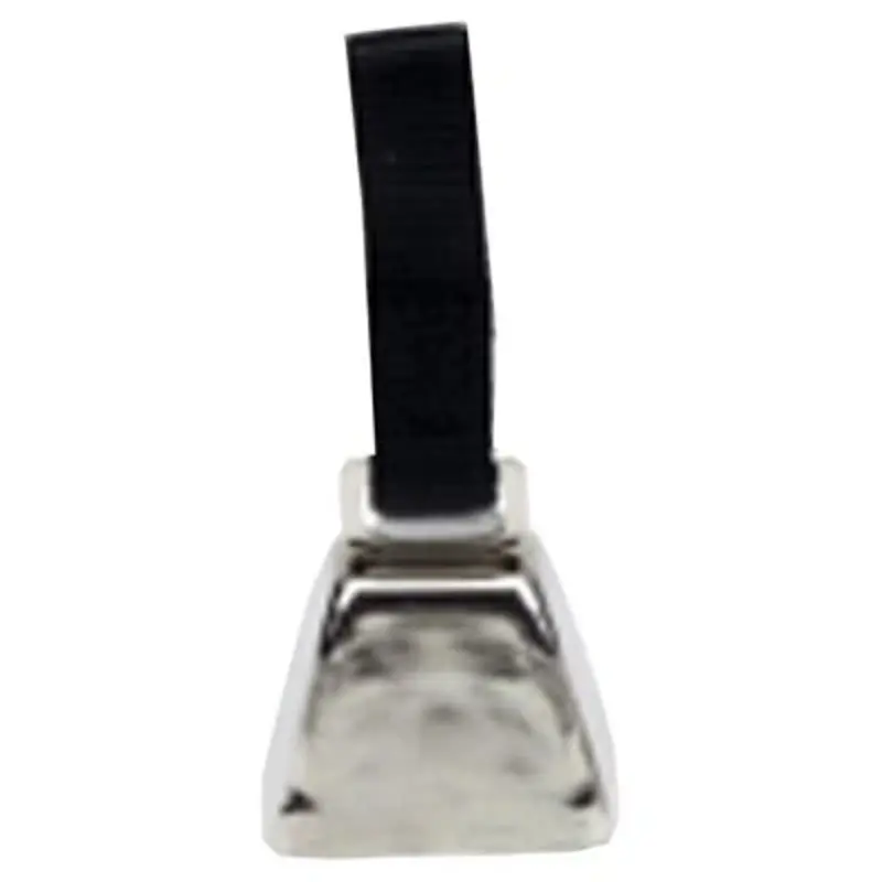 Small Nickel-Plated Dog Cow Bell for Pets and Livestock