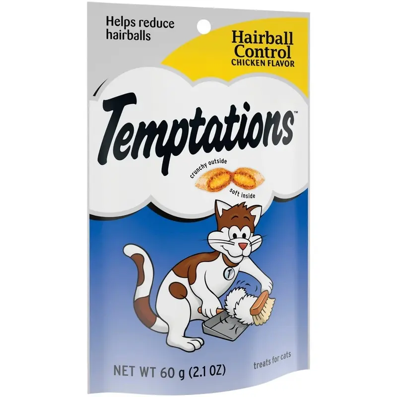 Temptations Cat Treats for Hairball Control, 2.1 Ounce Package