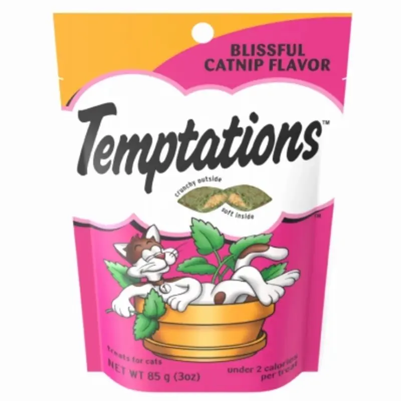 Temptations Cat Treats with Catnip Flavor, 3 Ounce Package