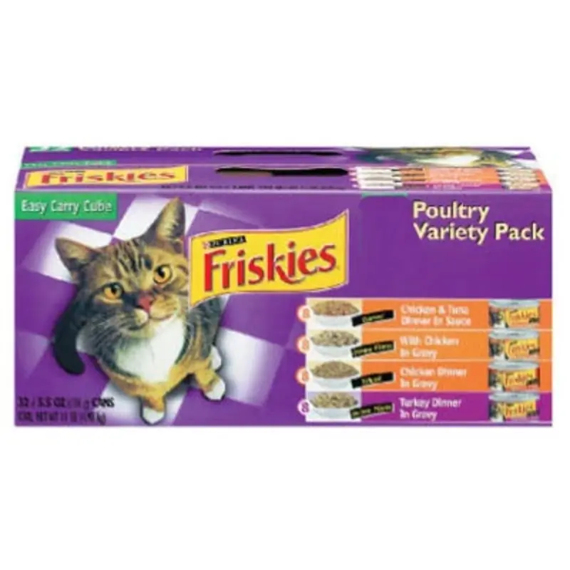 Cat Food Pack, Poultry Variety, 32-Ct. Cans