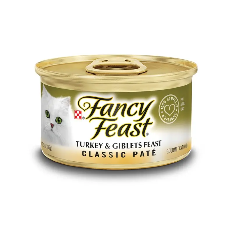 Classic Turkey & Giblets Canned Cat Food, 3 oz.