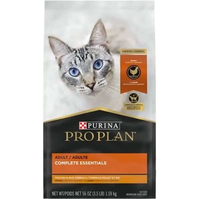 Dry Cat Food, Indoor Adult Formula, 3.5 Lbs. Bag