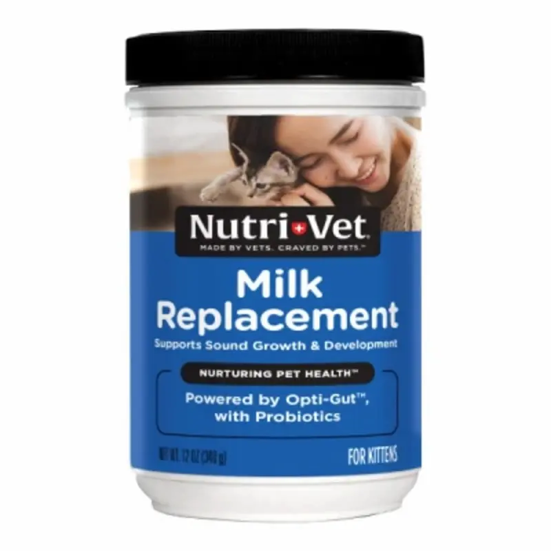 Nutri-Vet Kitten Milk Replacement Powder, 12 Ounce Container