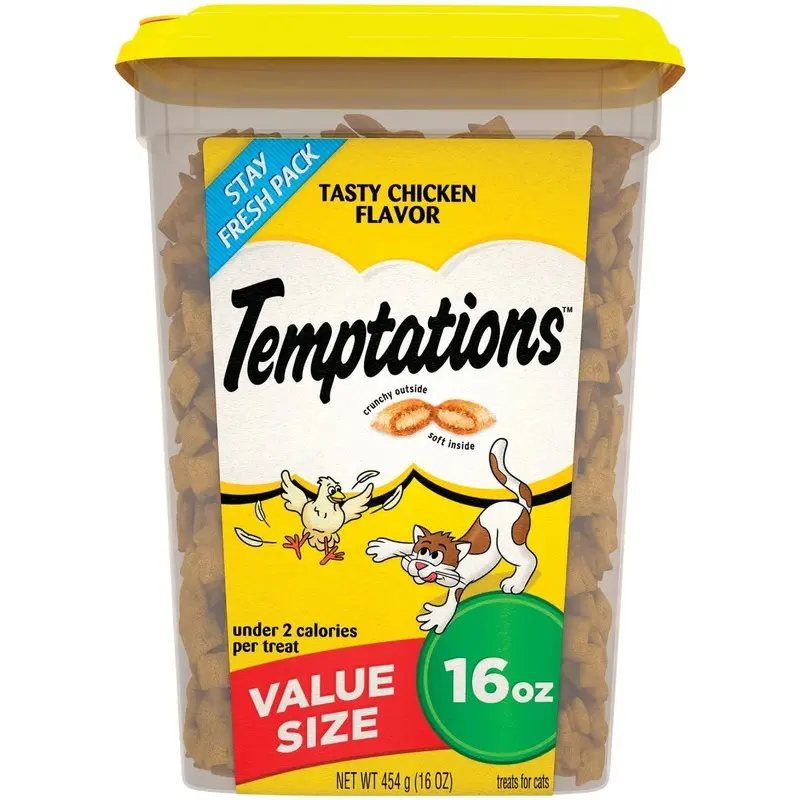 Temptations Cat Treats Tasty Chicken Flavor 16 Ounce Bag