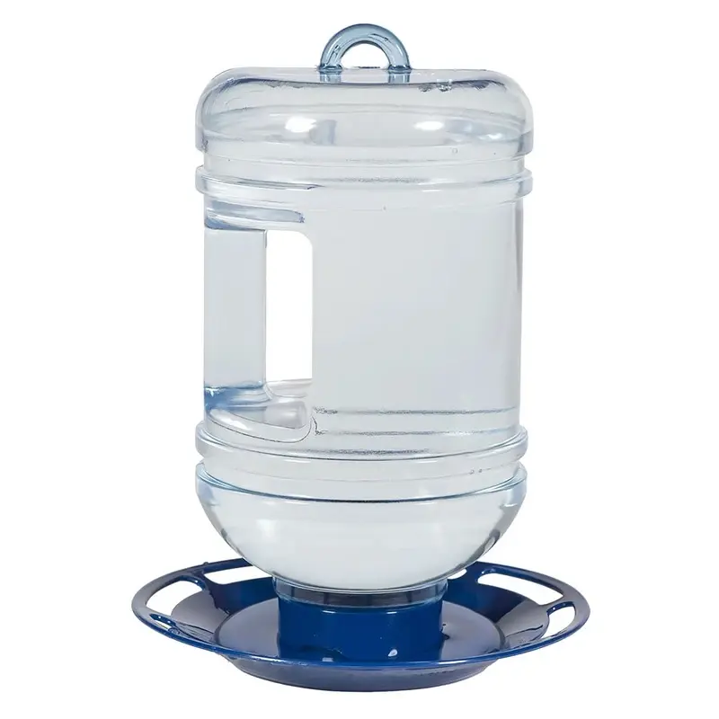 Bird Waterer Container, 1.5 Quart Capacity, Durable Design