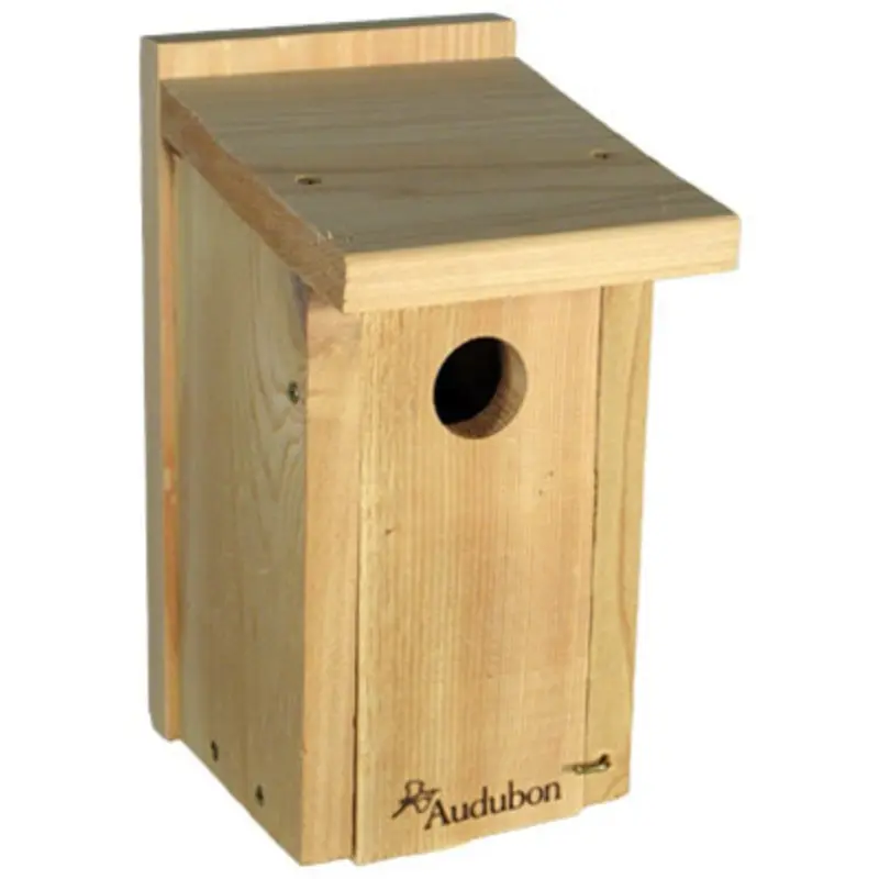 Cedar Bluebird House, 13 Inch Height, Durable Natural Wood Birdhouse