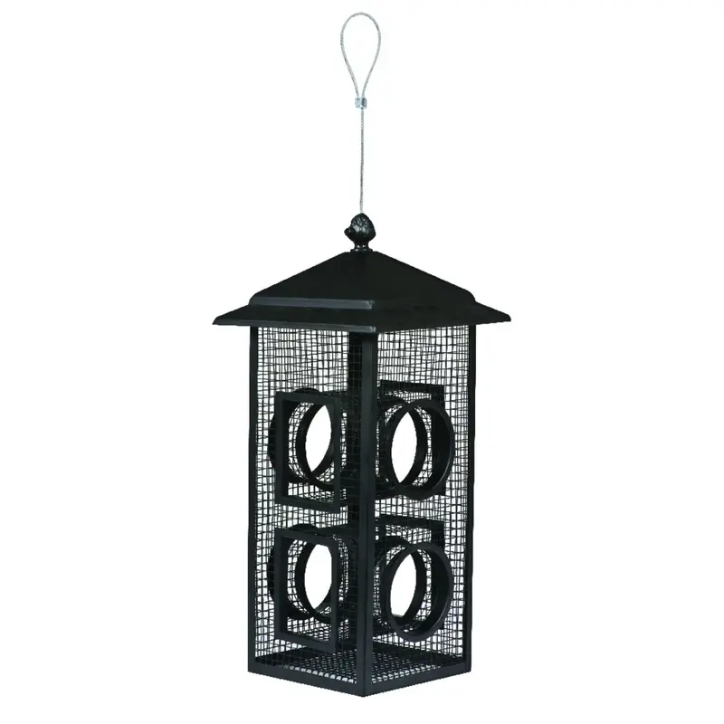 Fly Through Bird Feeder with 2 Pound Seed Capacity, Durable Design