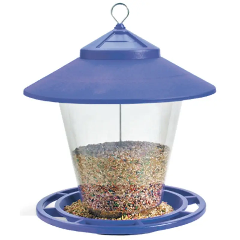 Hopper Granary Bird Feeder with 4 Pound Capacity, Assorted Colors