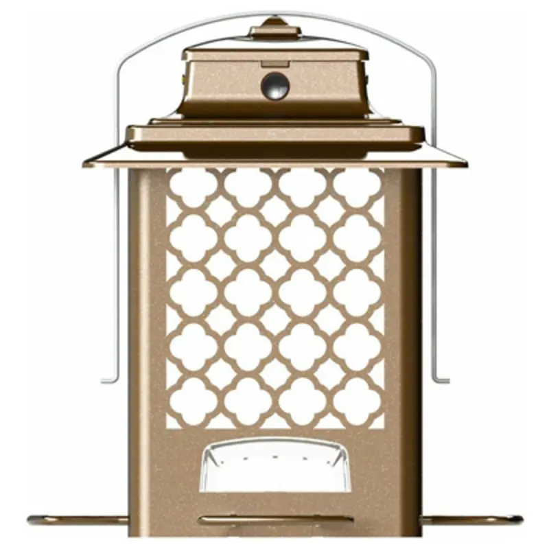 Wild Bird Finch Feeder, Metal Construction, Holds 3.6 Pounds of Seed