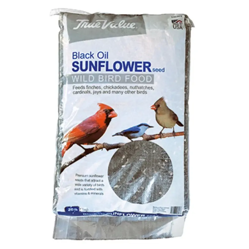 Black Oil Sunflower Bird Seed, 20 Lbs.