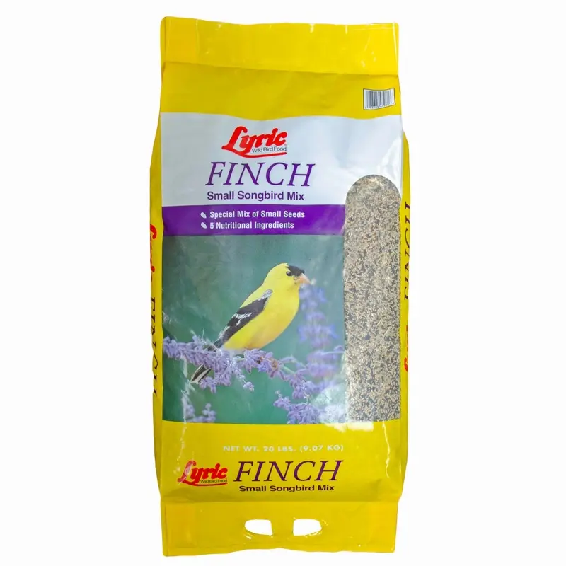 Finch Small Songbird Wild Bird Food Mix, 20 Pound Bag