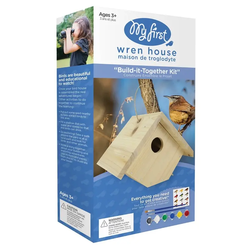 House Diy Kit - Perfect For Attracting Wrens To Your Garden