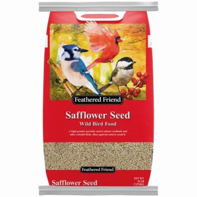 Safflower Seed Wild Bird Food, 15 Lb. Bag
