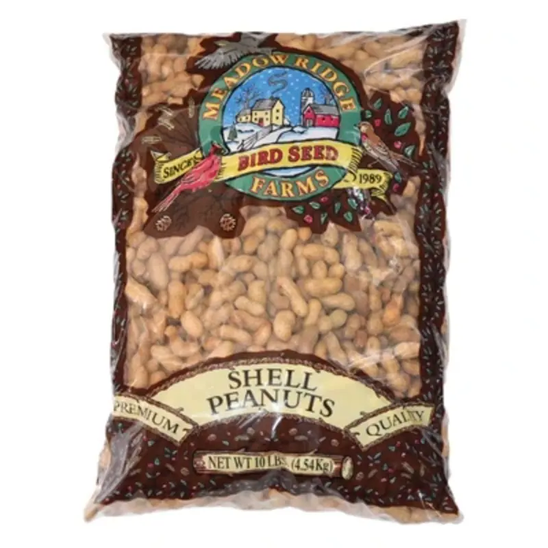 Wild Bird Food Peanuts 10 Pounds Bag High Energy Nut Mix for Birds