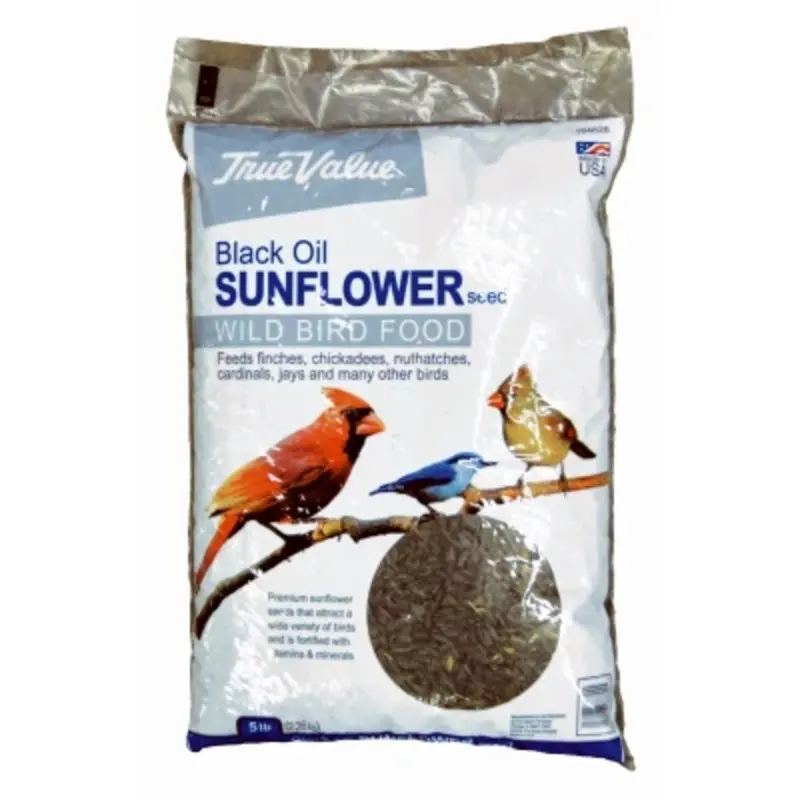 Black Oil Sunflower Bird Seed, 5 Lbs.
