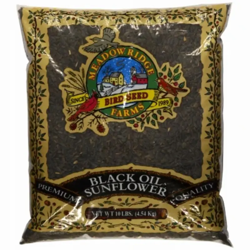 Black Oil Sunflower Wild Bird Food, 10 Pounds Bag