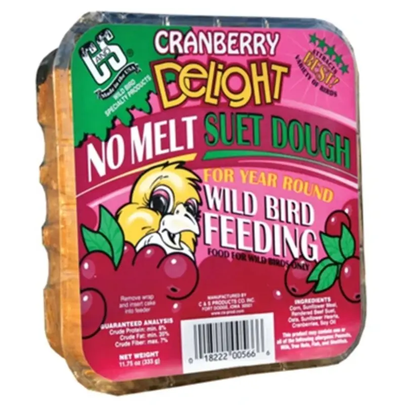 Cranberry Snap Suet, 11 oz.