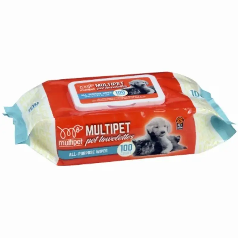 Daily Clean Pet Wipes, 100 Count, Gentle Cleansing and Deodorizing Wipes for Pets