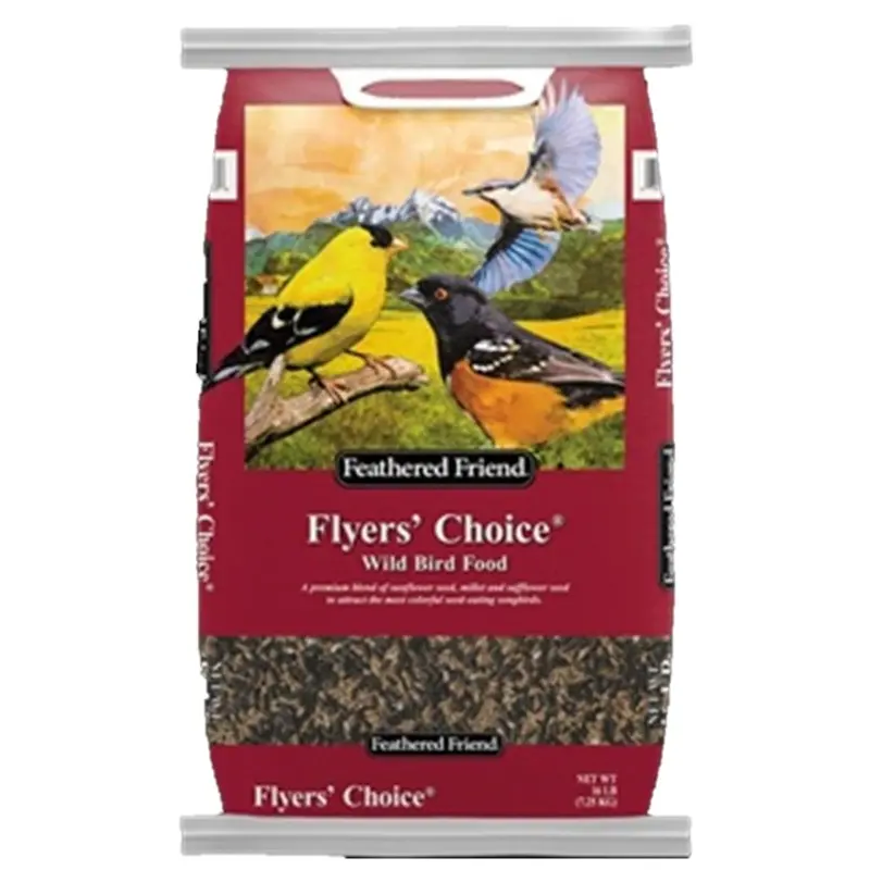 Flyers Choice Wild Bird Food, 16 Pound Bag, Premium Blend for Attracting Wild Birds