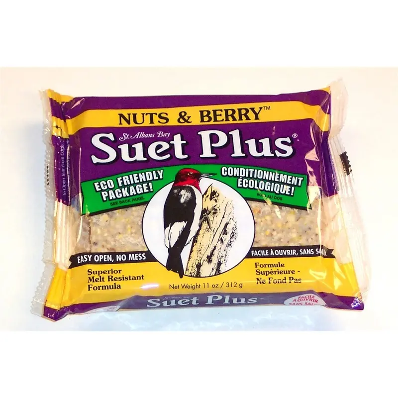 Nuts & Berry Suet, 11 oz.