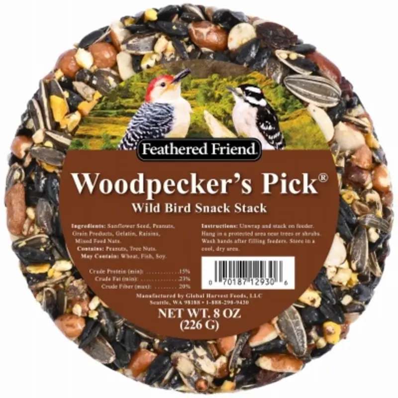 Woodpecker Snack Stack Wild Bird Food, 8 oz.