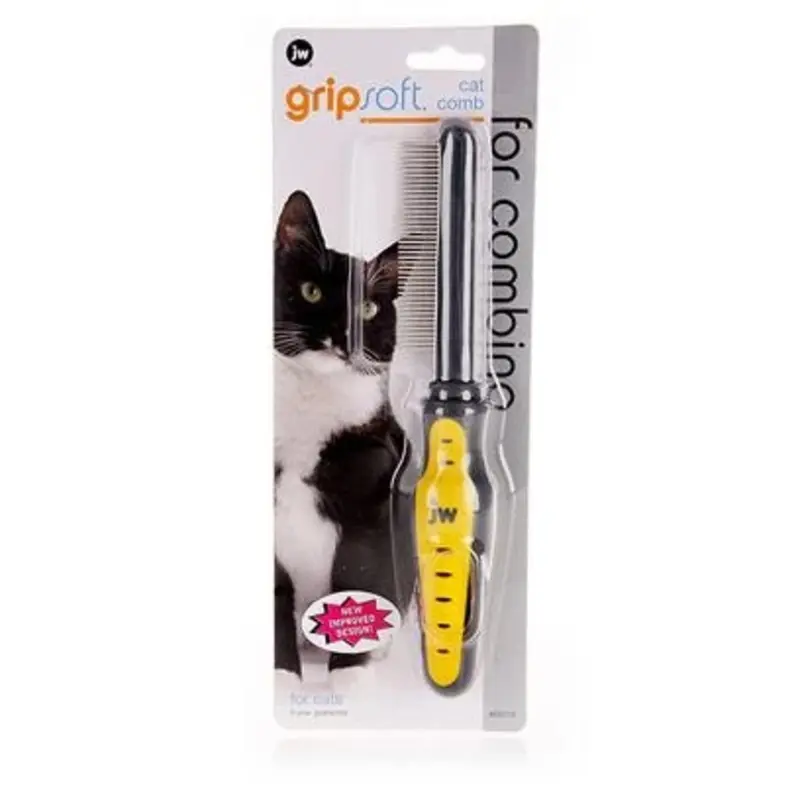 Cat Grooming Comb for Detangling and Shedding Control