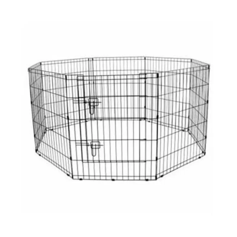 Collapsible Dog Exercise Pen 30 Inch Tall Portable Pet Playpen