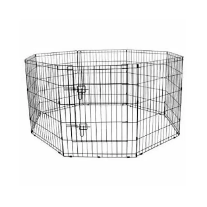 Collapsible Dog Exercise Pen, 48 Inches Tall, Portable and Easy to Set Up