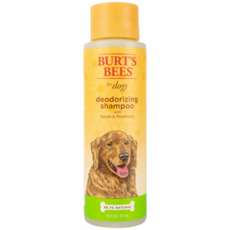 Deodorizing Dog Shampoo with Apple and Eucalyptus Scent, 16 Fluid Ounce Bottle