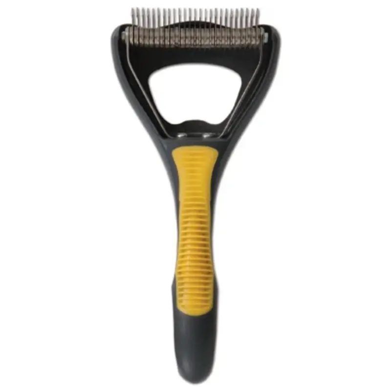 Gripsoft Dog Deshedding Tool for Pet Grooming and Shedding Control