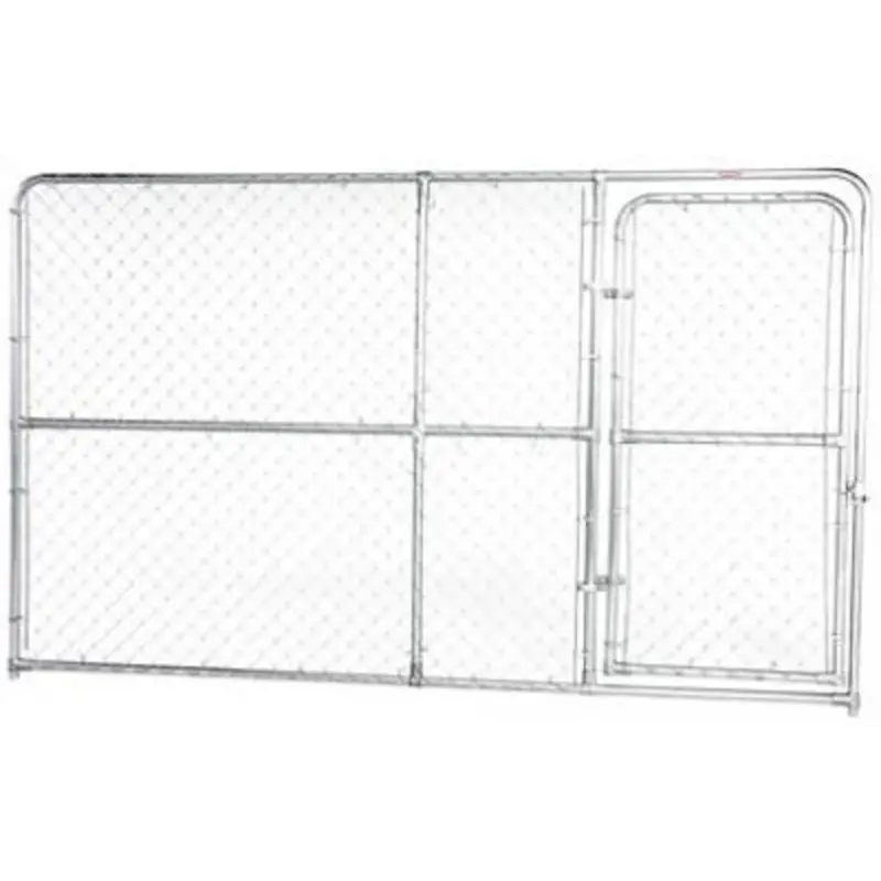 Gold Series Dog Kennel Extension Gate Panel, 10 Feet by 6 Feet