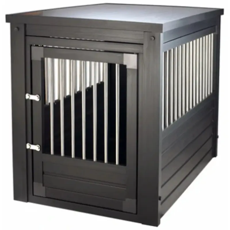 Innplace Pet Crate and End Table Made with Durable ECOFLEX Material