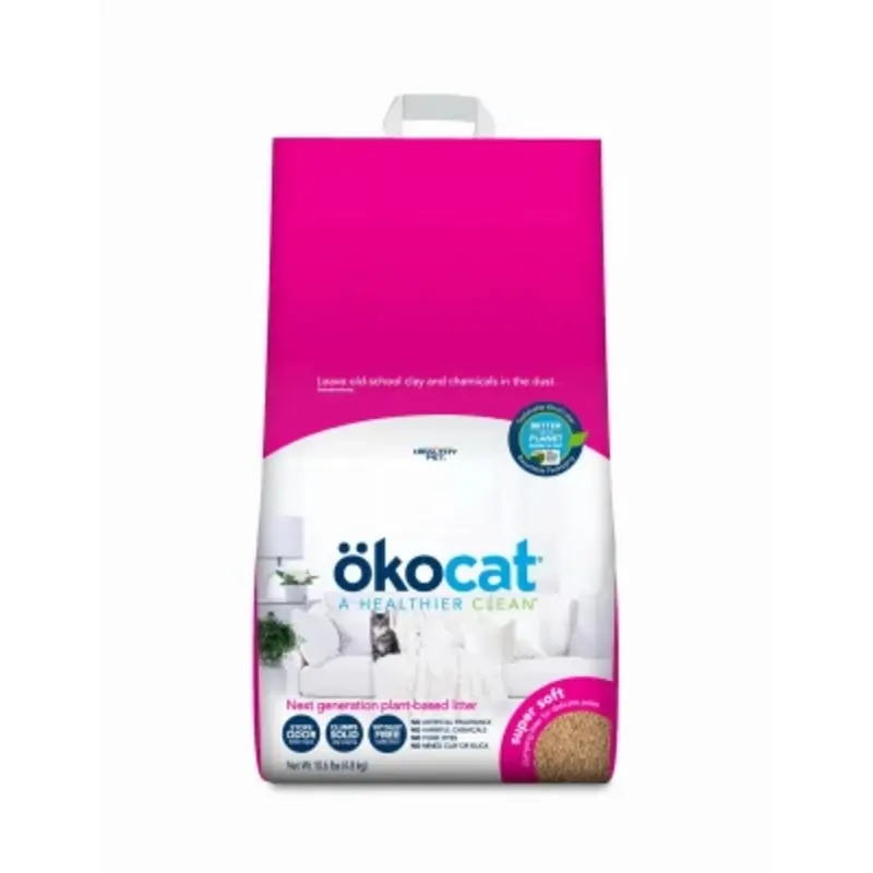 Super Soft Natural Wood Fiber Cat Litter, 10.6 Lbs.