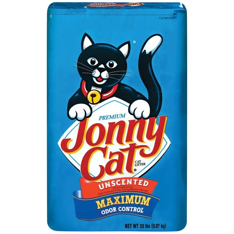 Unscented Cat Litter 20 Pounds Natural Odor Control Clumping Formula