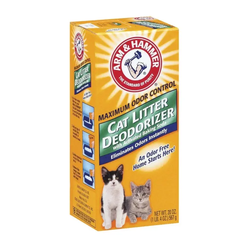 Cat Litter Deodorizer with Baking Soda, 20 Ounce Bottle