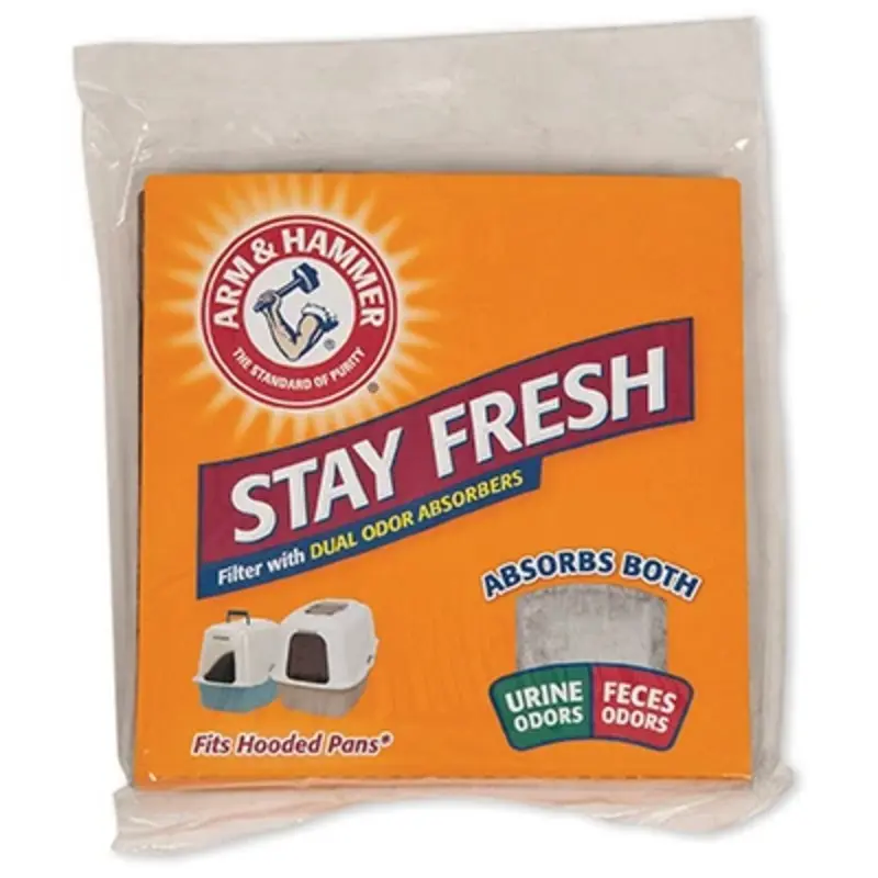 Hooded Litter Pan Replacement Filter for Odor Control