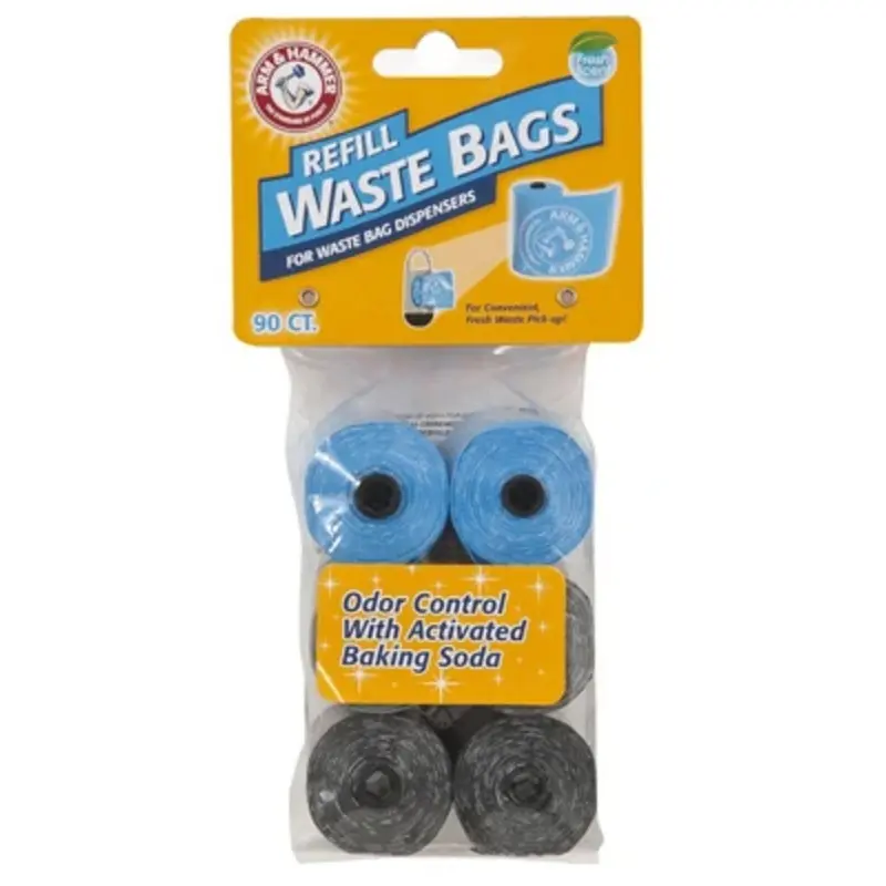 Pet Waste Refill Bags, For Dispenser, 90-Ct.