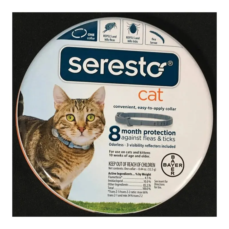 Adjustable Cat Flea and Tick Collar for Pest Prevention