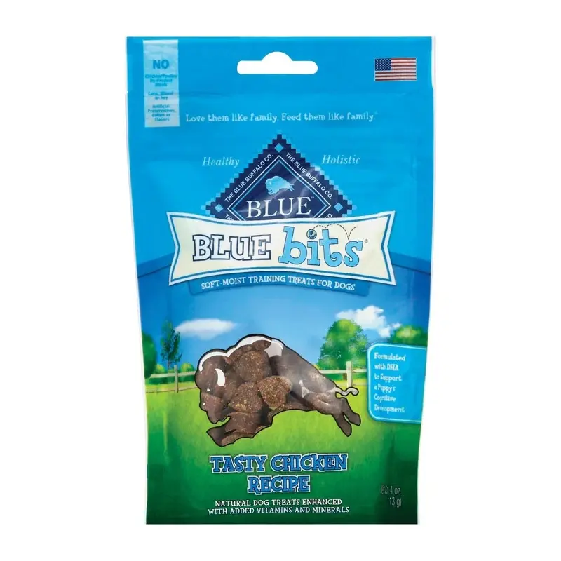 Blue Bits Dog Treats, Chicken, 4 oz.