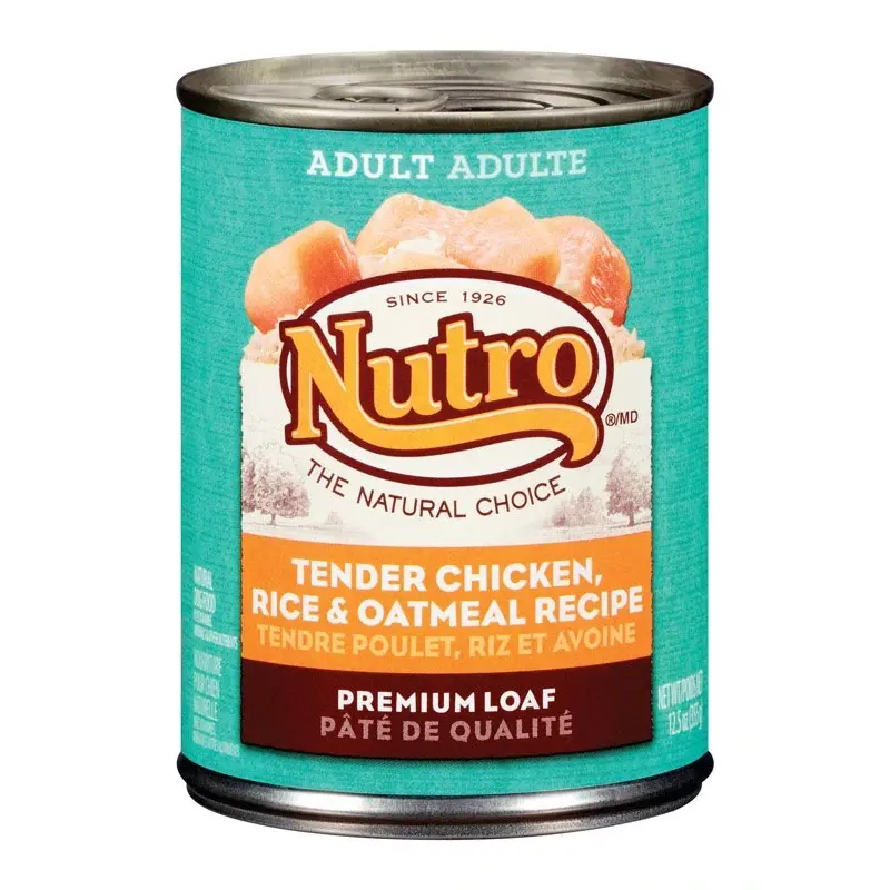 Natural Choice Dog Food with Chicken, Rice and Oatmeal, 12.5 Ounce Can