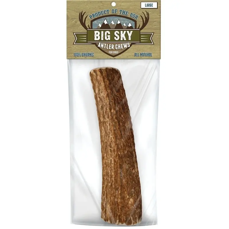 Large Antler Chew Dog Treats for Durable Long-Lasting Chewing