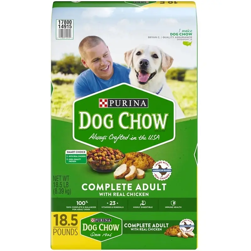 Adult Formula Dry Dog Food, 18 Pounds Bag