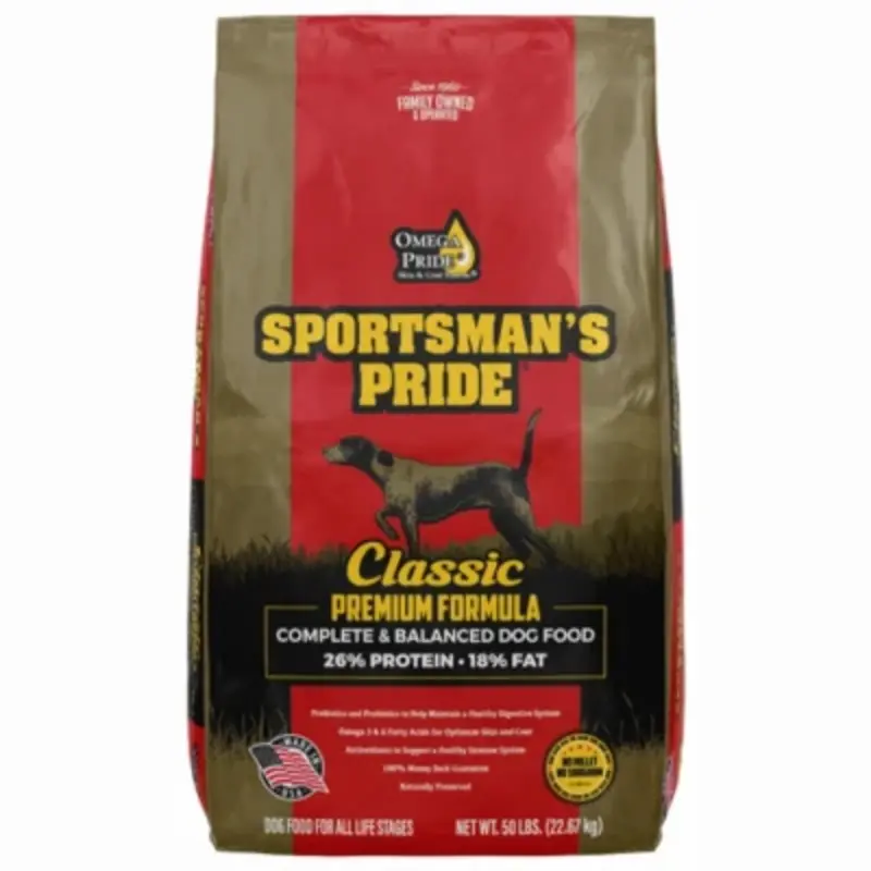 Premium Adult Formula Dry Dog Food 26 Percent Protein 18 Percent Fat 40 Pounds Bag