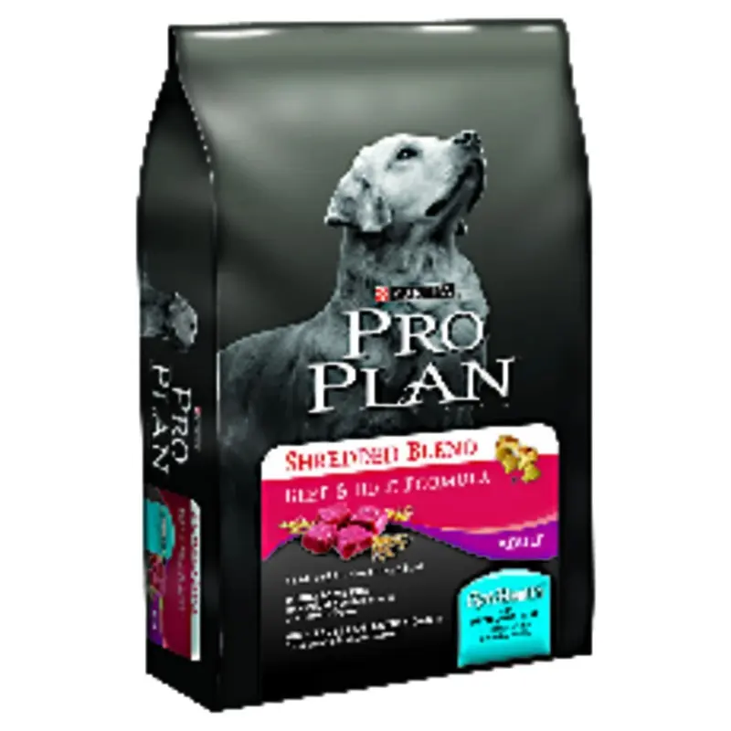 Shredded Blend Beef and Rice Dry Dog Food, 35 Pounds Bag